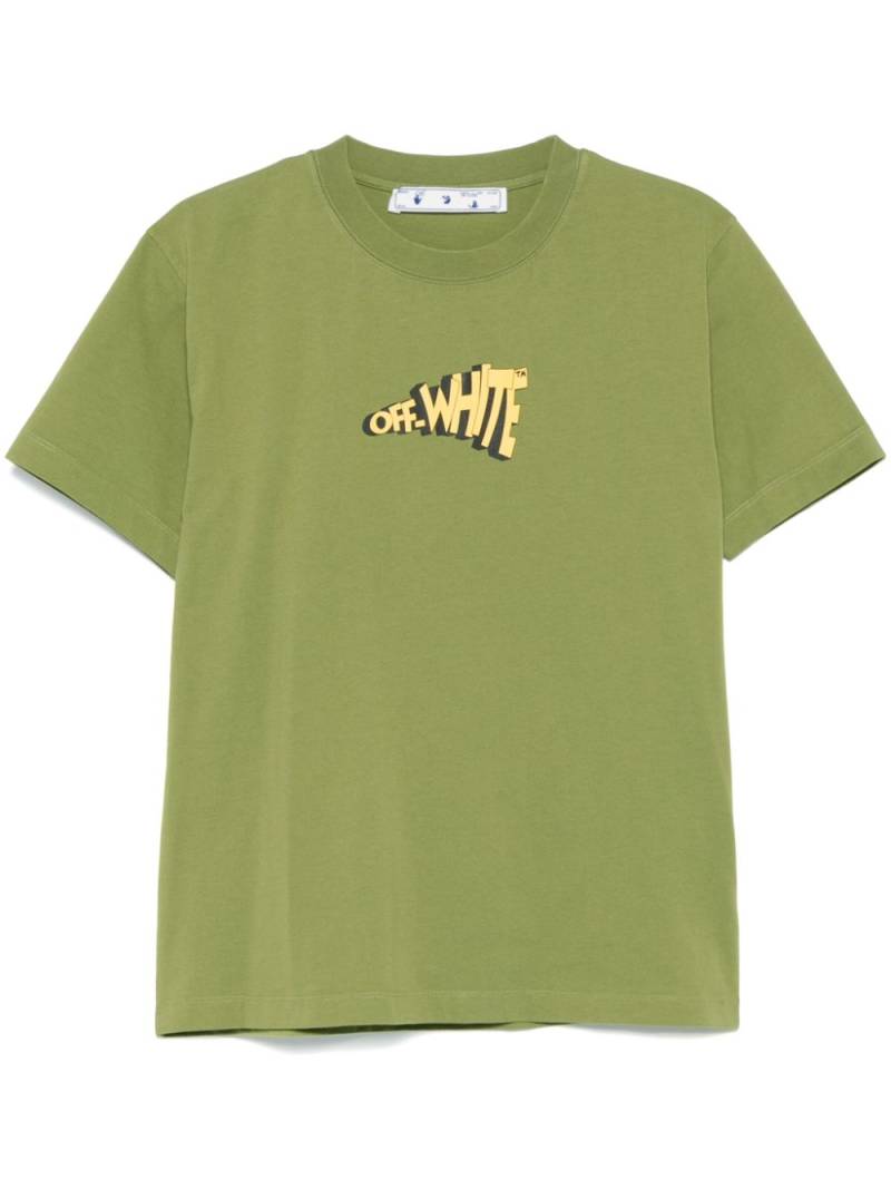 Off-White Arrows-print T-shirt - Green von Off-White