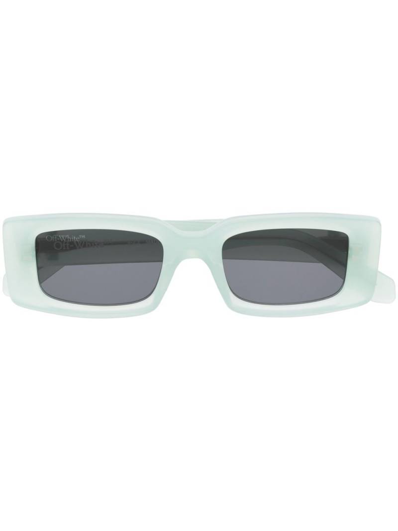 Off-White Eyewear Arthur rectangle-frame sunglasses - Blue von Off-White Eyewear