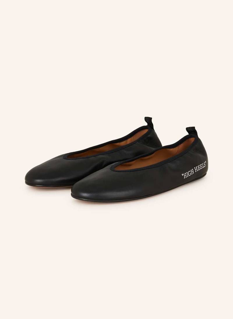 Off-White Ballerinas schwarz von Off-White