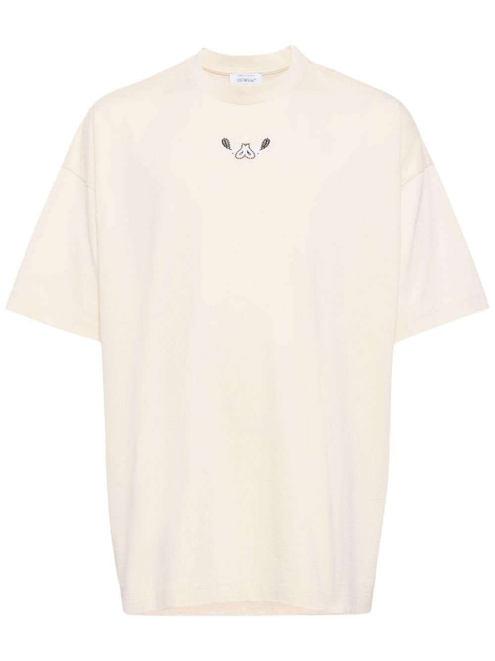 Off-White Bandana Half Arrow cotton T-shirt - Neutrals von Off-White