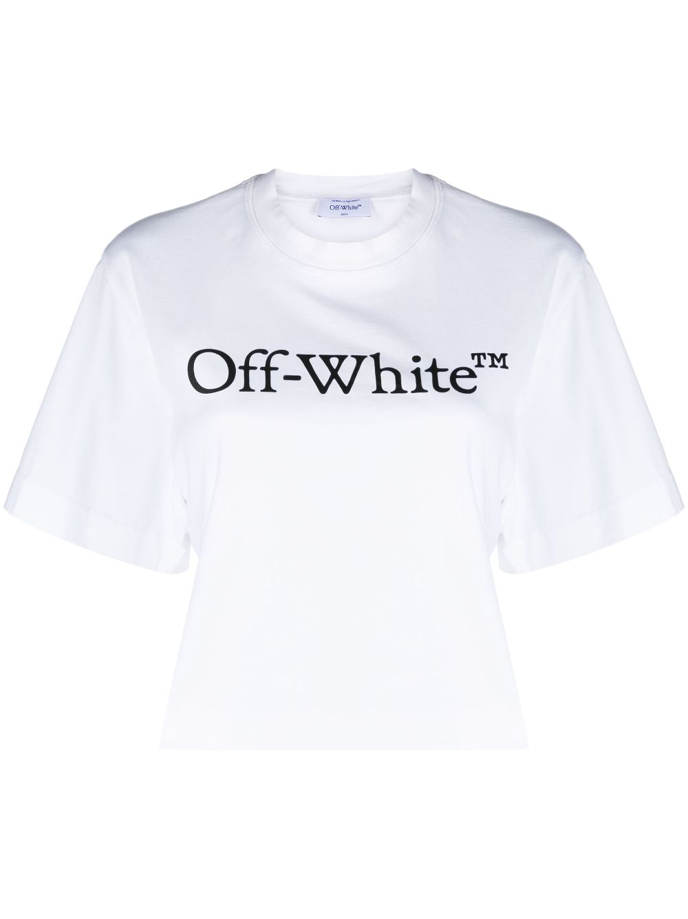 Off-White Big Logo Bookish cropped T-shirt von Off-White