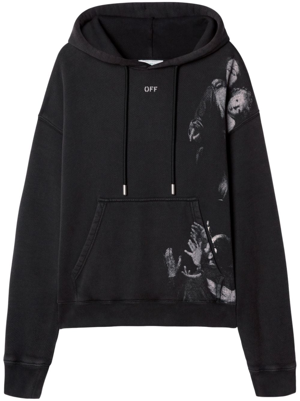 Off-White Blurred Mary hoodie - Black von Off-White