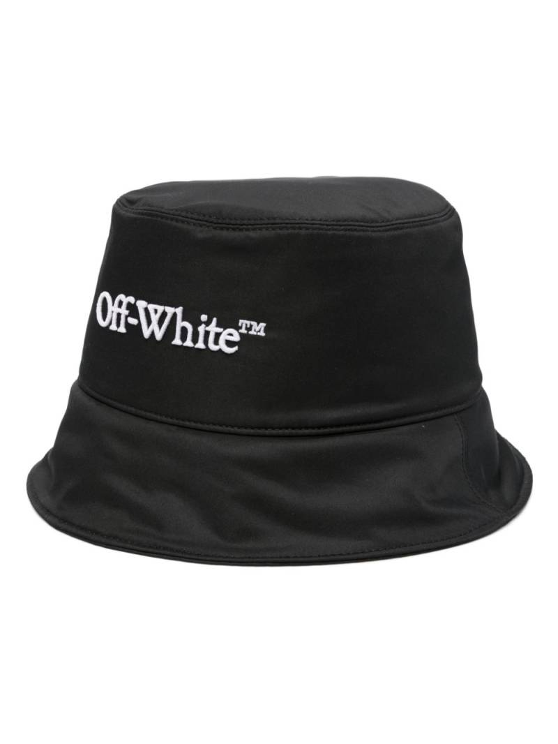 Off-White Bookish bucket hat - Black von Off-White