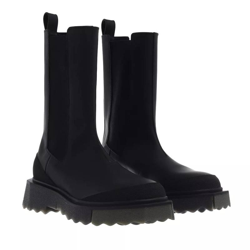 Off-White Stiefel & Boots - Calf Sponge Chelsea Boot - Gr. 36 (EU) - in Schwarz - für Damen von Off-White