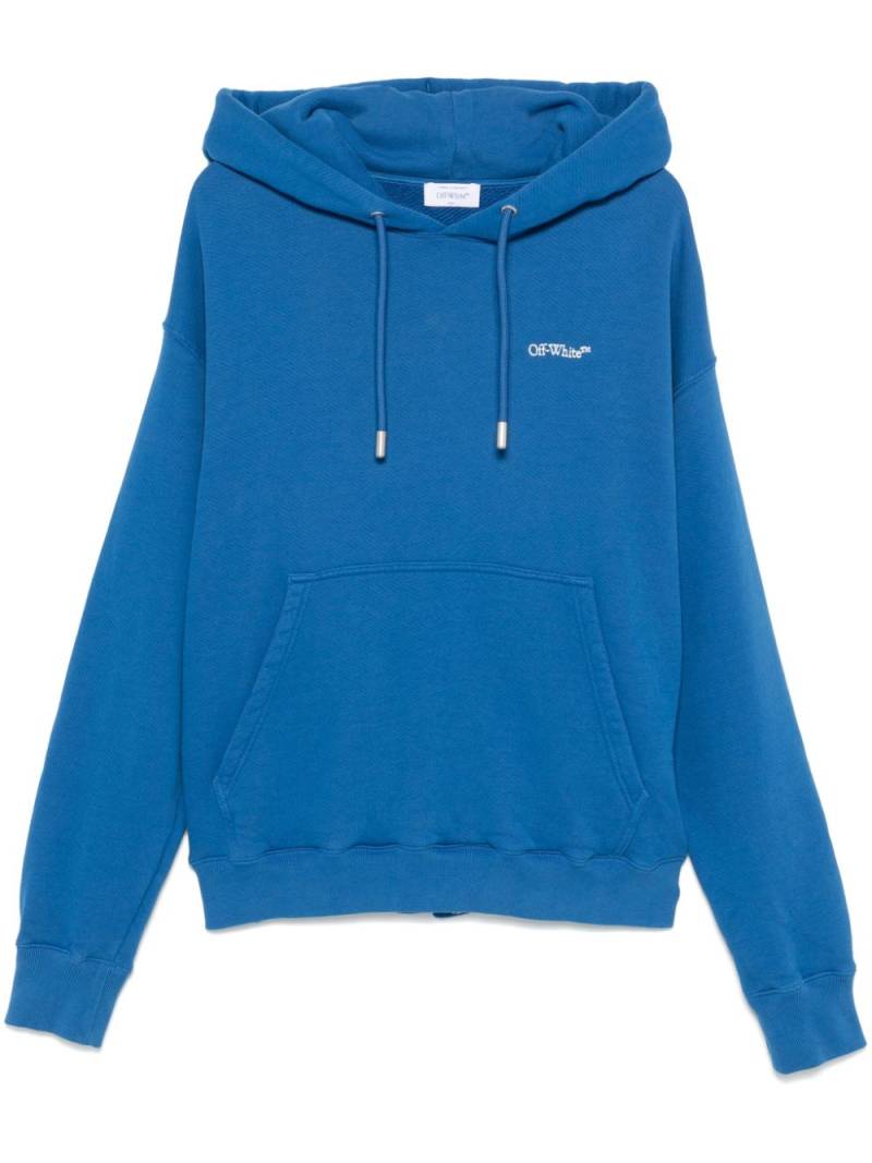 Off-White Boro Arrow hoodie - Blue von Off-White