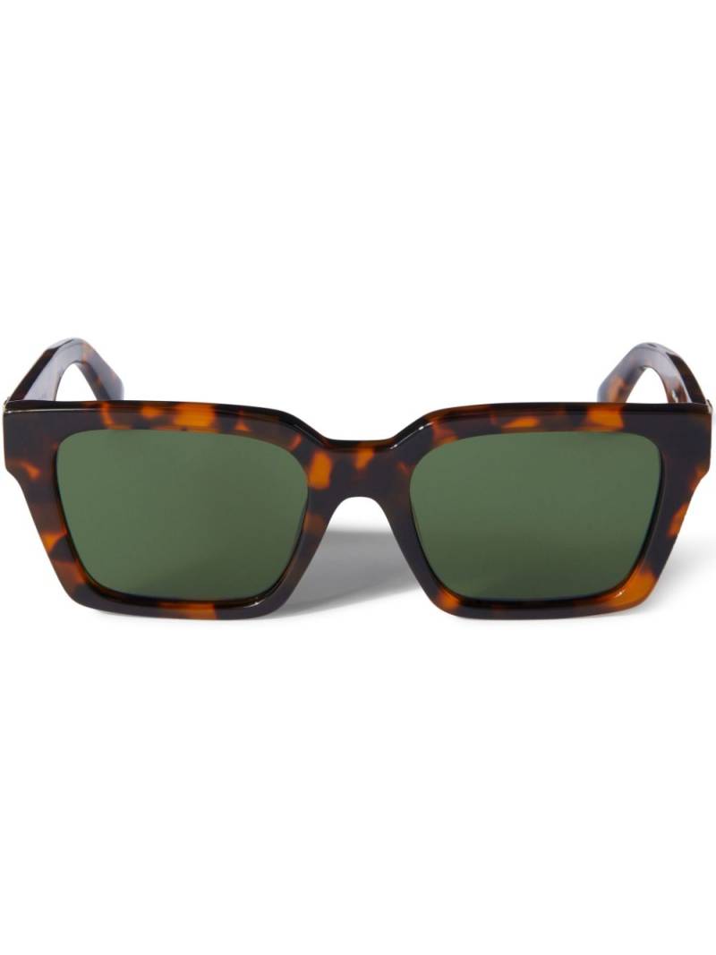 Off-White Eyewear Branson tortoiseshell-effect sunglasses - Brown von Off-White Eyewear