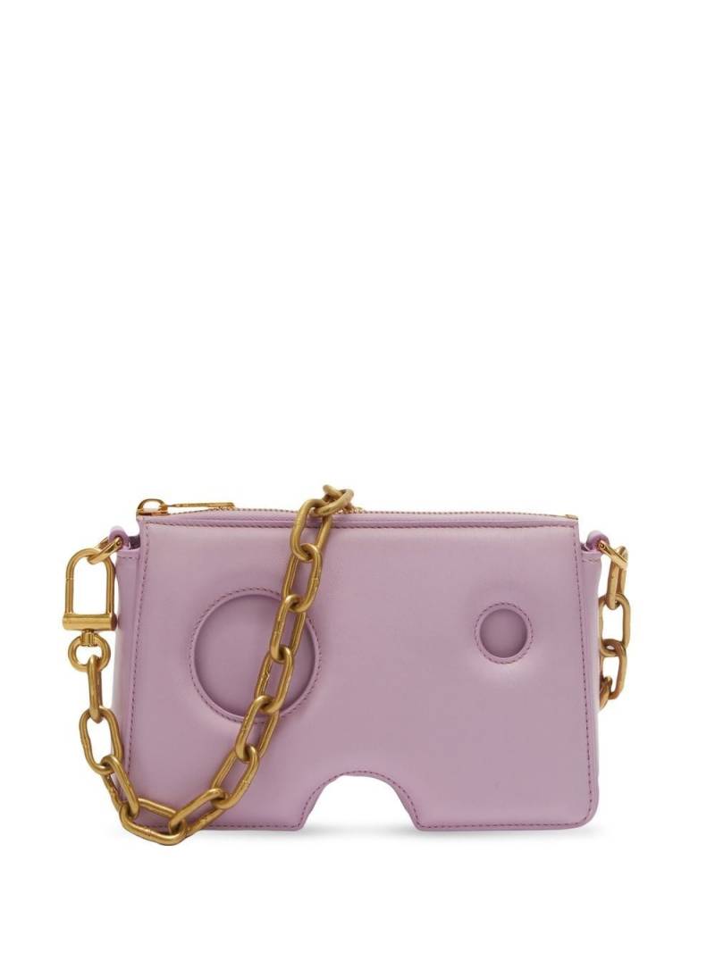 Off-White Burrow leather shoulder bag - Pink von Off-White