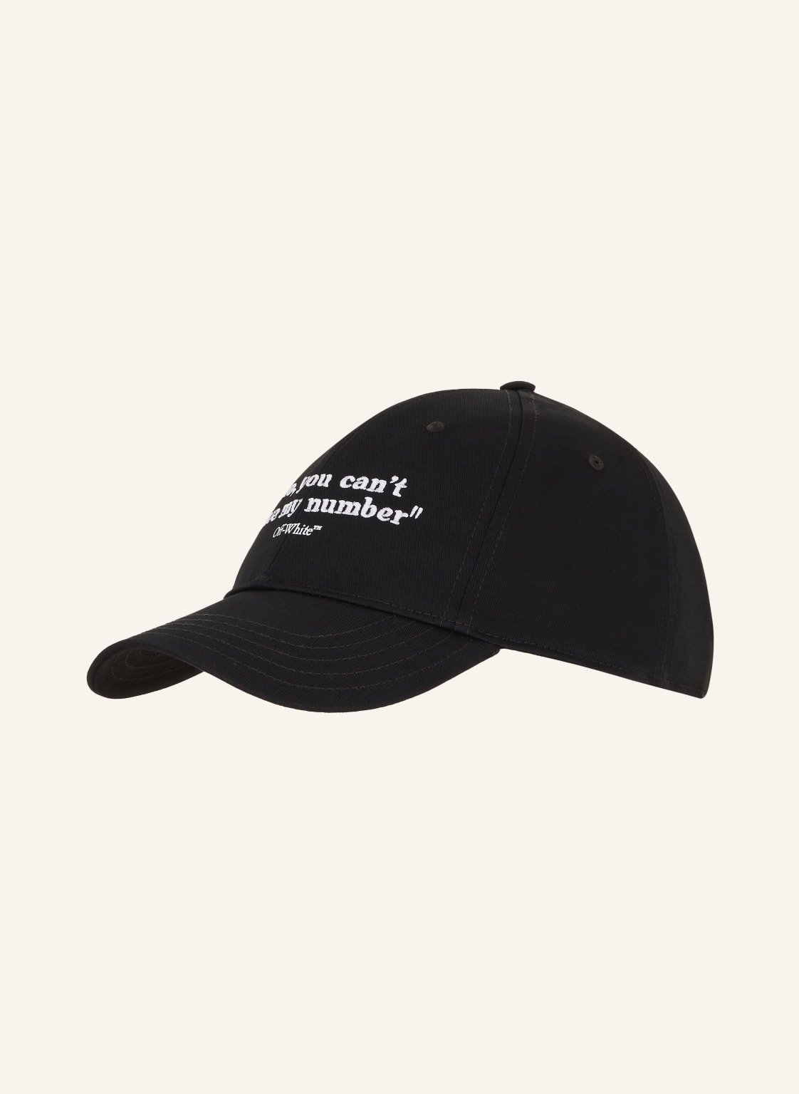 Off-White Cap schwarz von Off-White