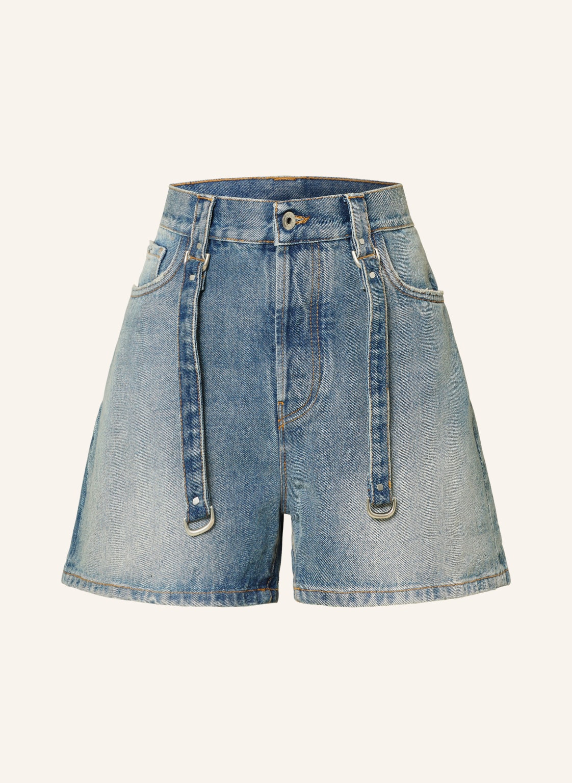 Off-White Cargo-Jeansshorts blau von Off-White