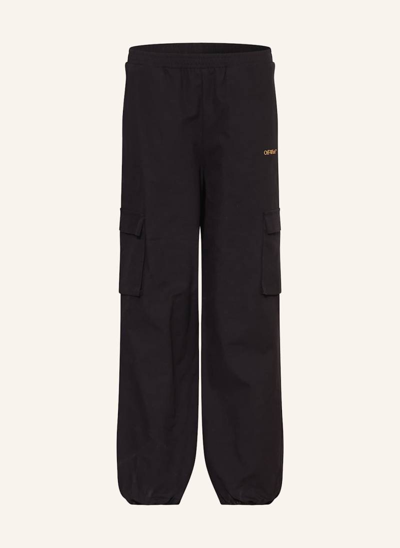 Off-White Cargohose Bookish Diag schwarz von Off-White