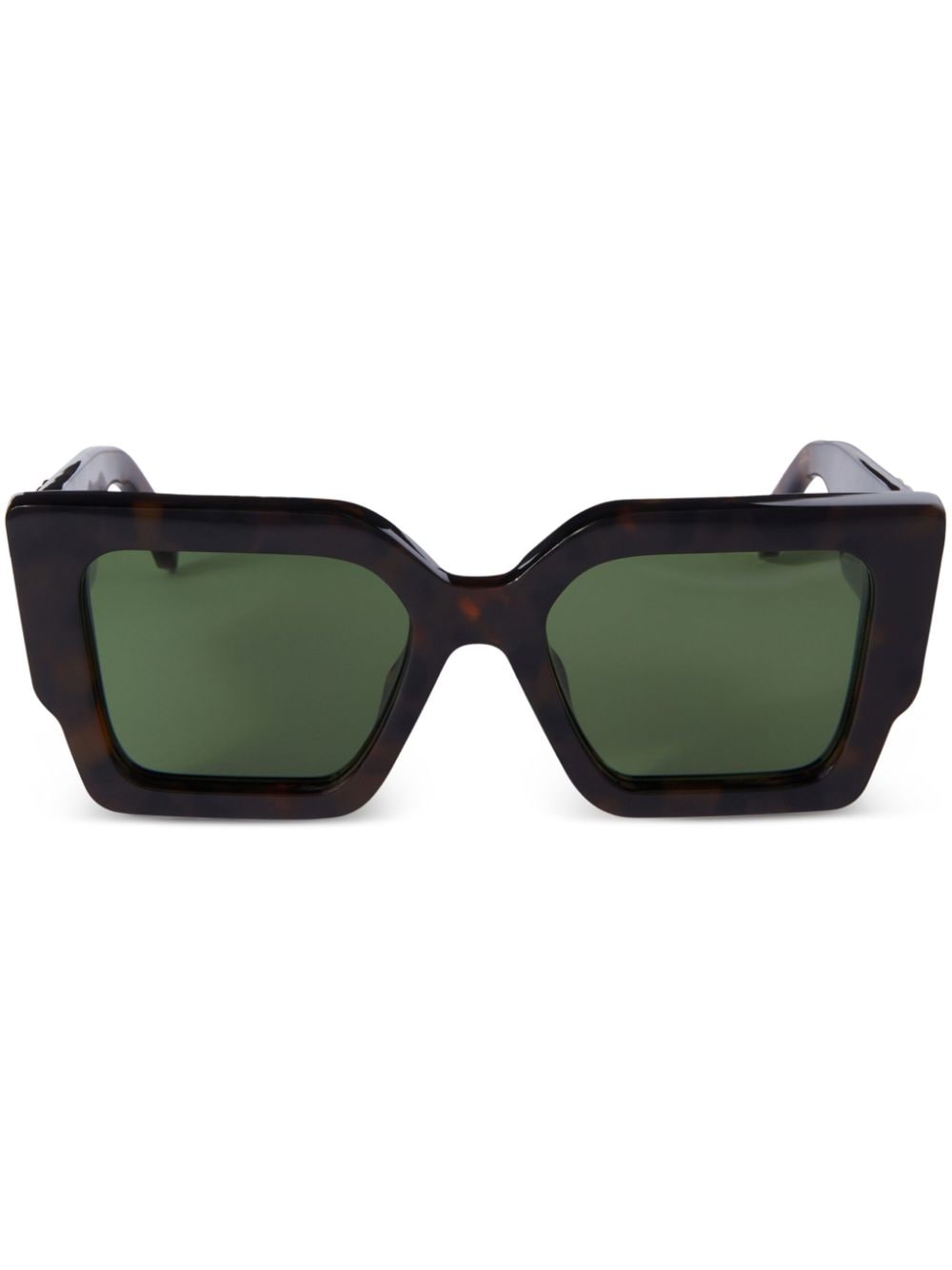Off-White Eyewear Catalina oversized sunglasses - Brown von Off-White Eyewear