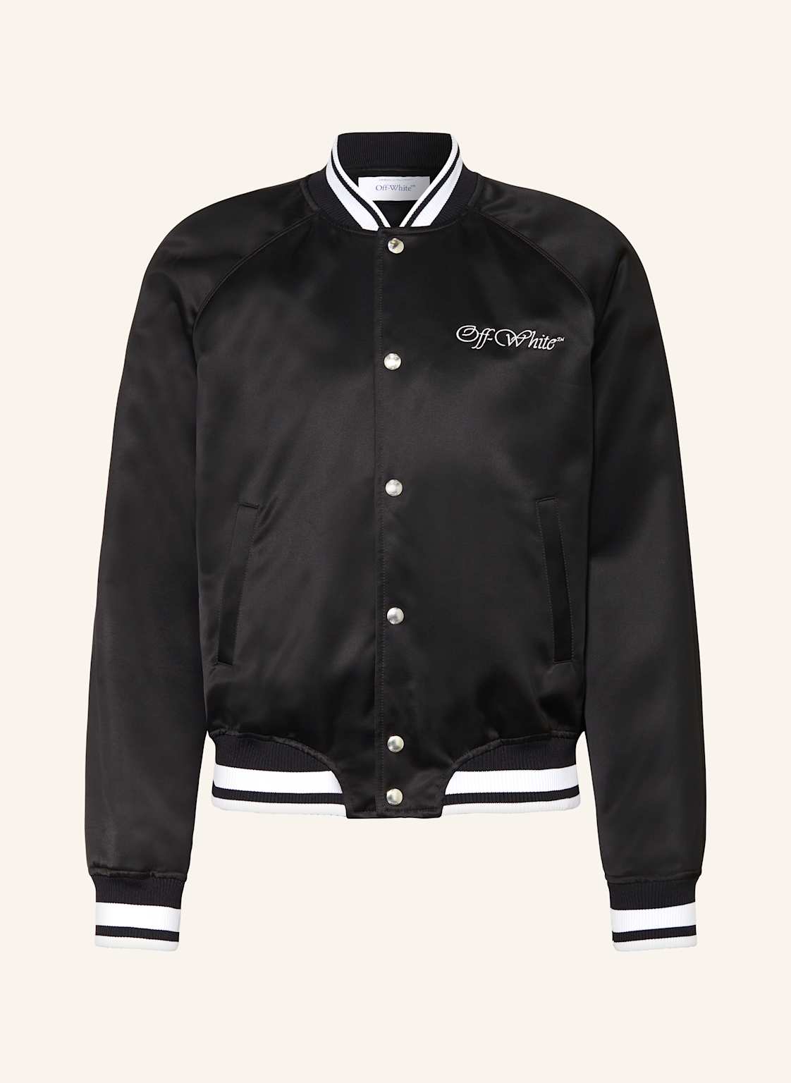 Off-White College-Jacke schwarz Off-White College-Jacke schwarz von Off-White