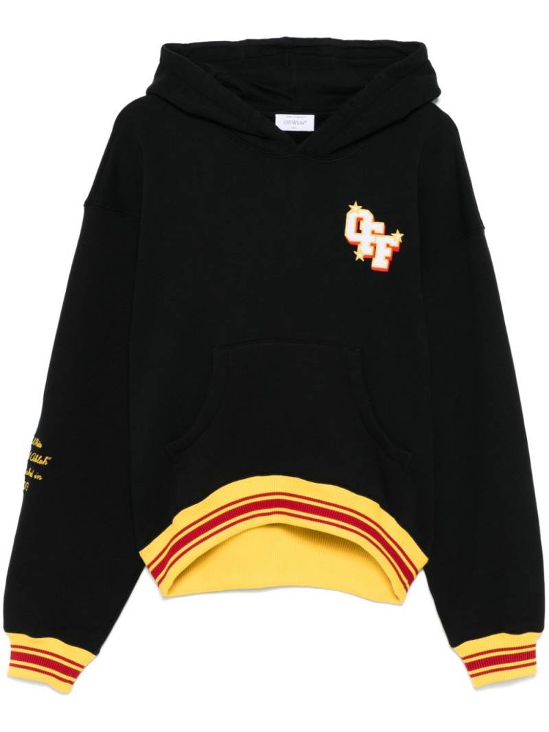 Off-White College Over hoodie - Black von Off-White