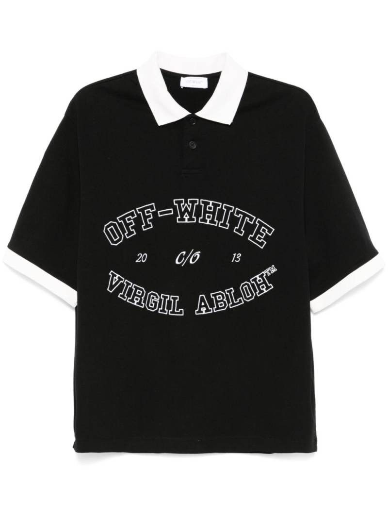 Off-White College T-shirt - Black von Off-White