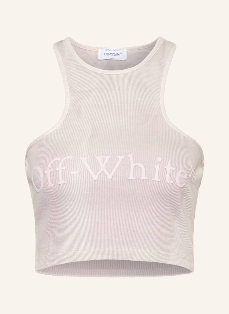 Off-White Cropped-Top Laundry lila von Off-White