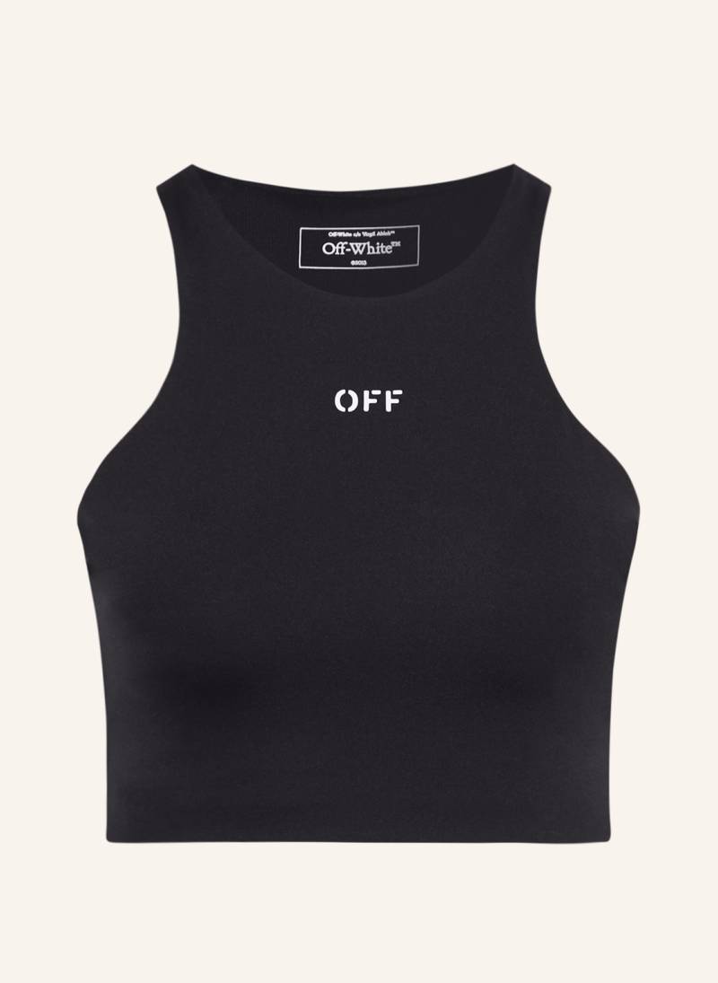 Off-White Cropped-Top schwarz von Off-White