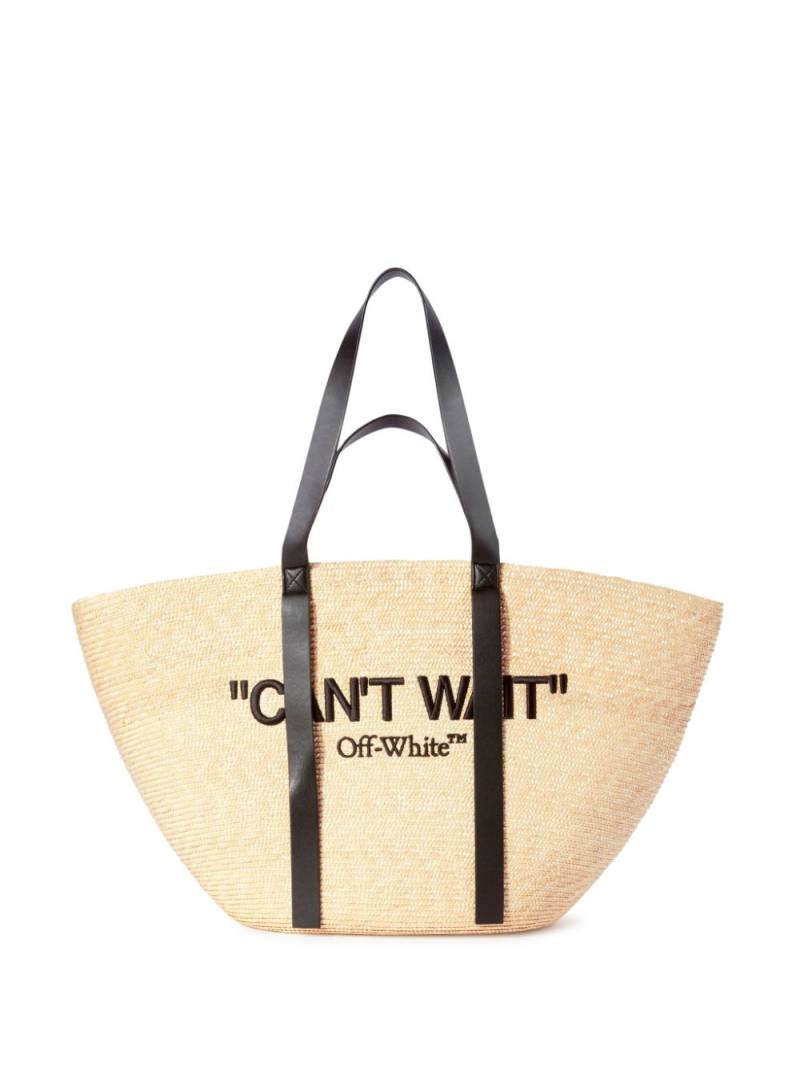 Off-White Day Off tote bag - Neutrals von Off-White