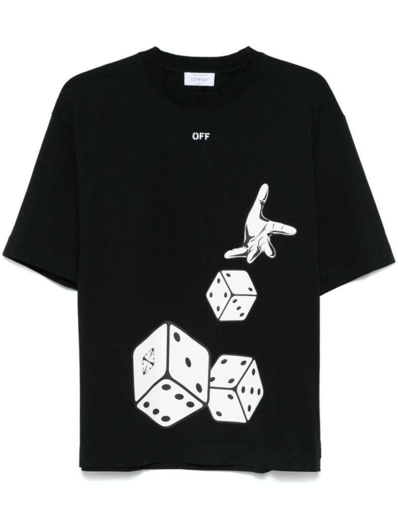 Off-White Dices Skate T-shirt - Black von Off-White