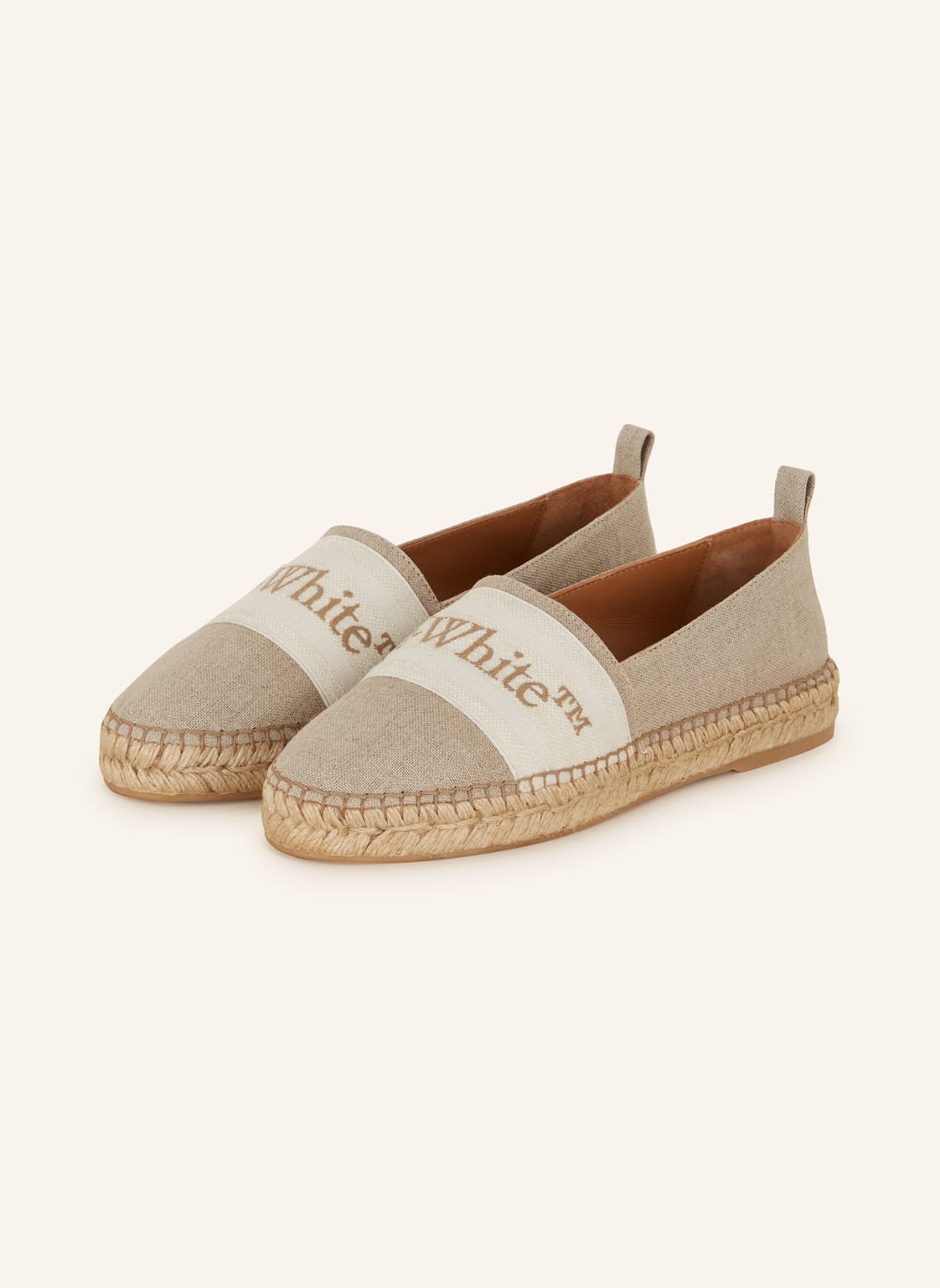 Off-White Espadrilles Bookish beige Off-White Espadrilles Bookish beige von Off-White