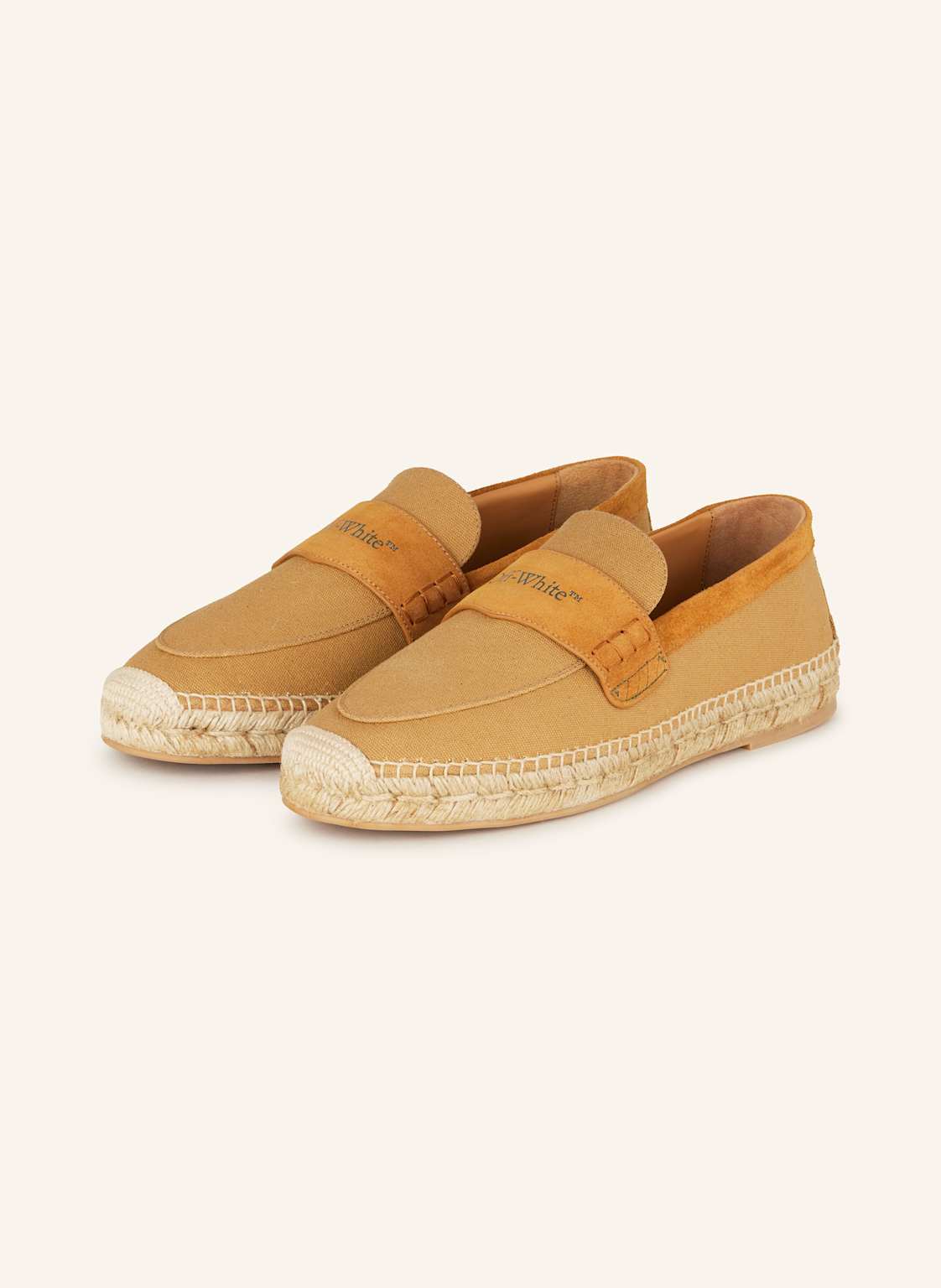 Off-White Espadrilles Portofino beige von Off-White