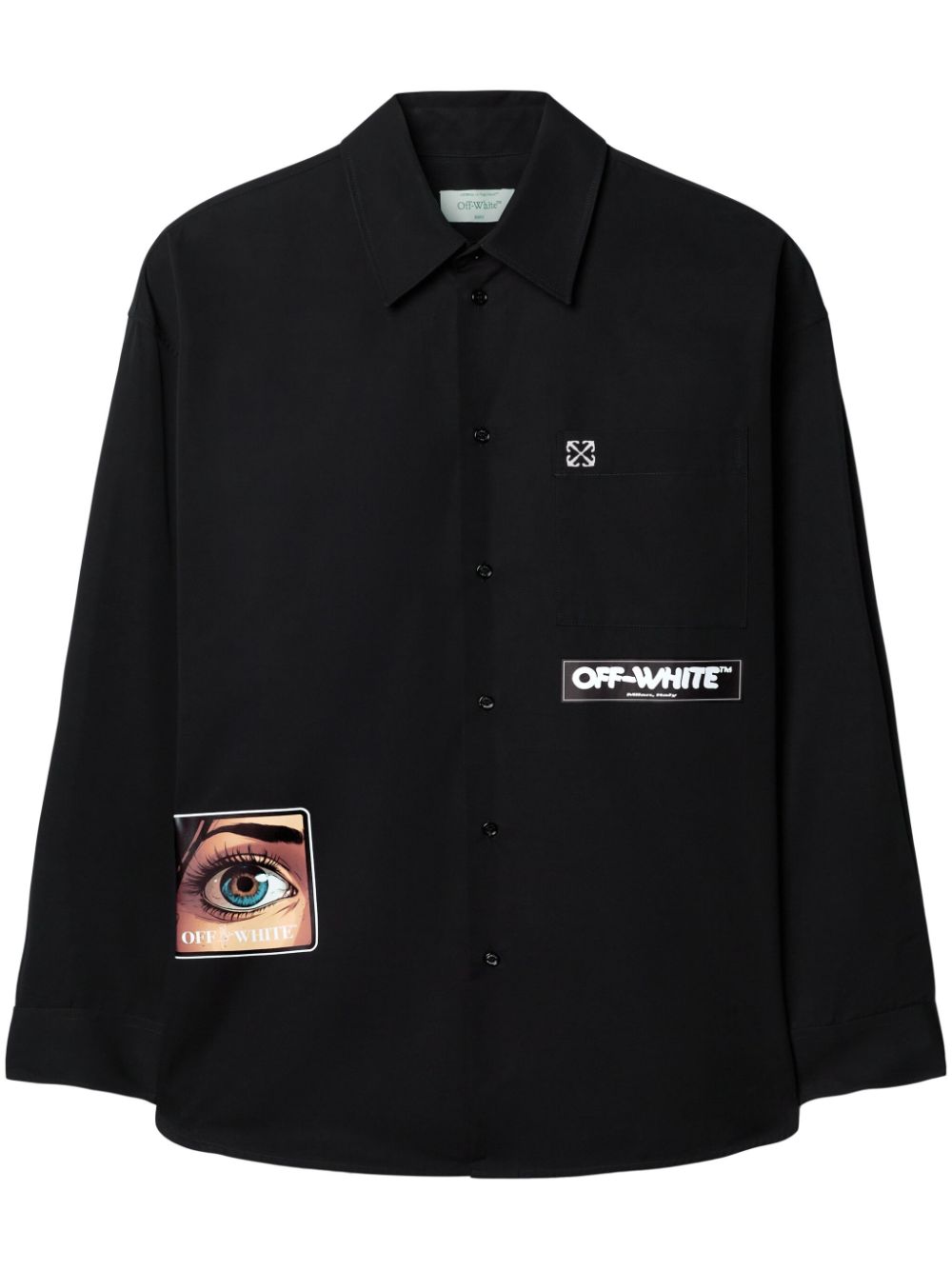 Off-White Eye Logo shirt - Black von Off-White