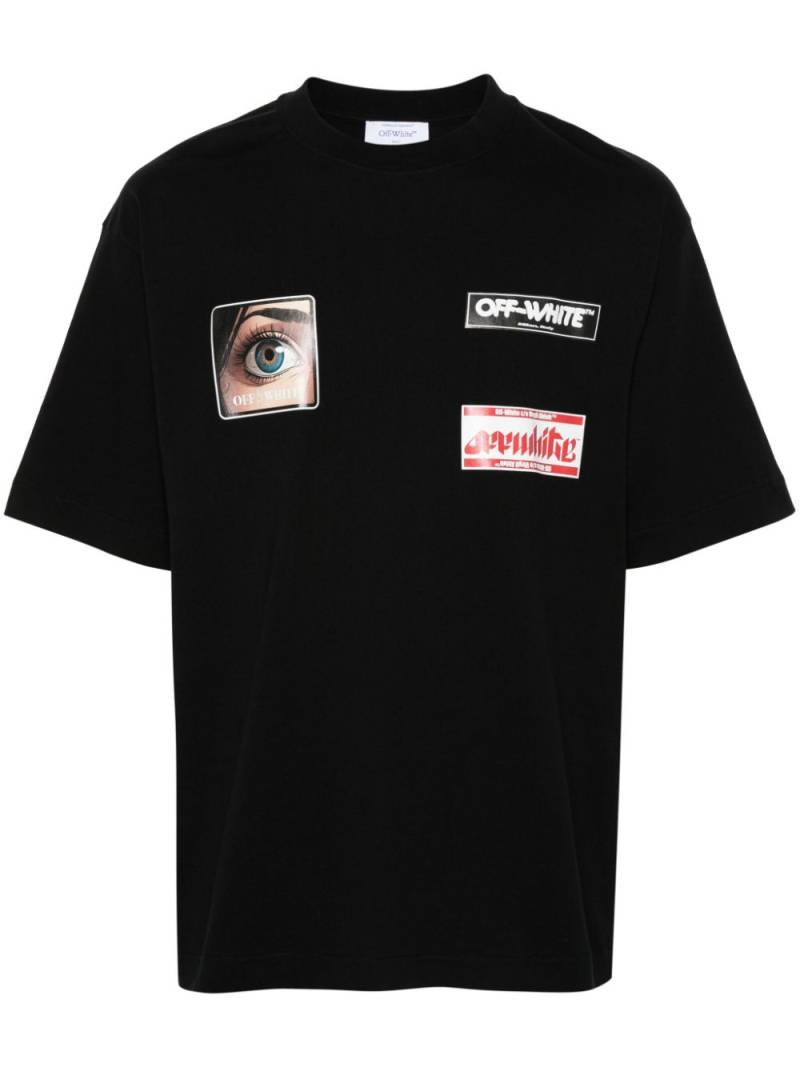 Off-White Eye-logo T-shirt - Black von Off-White