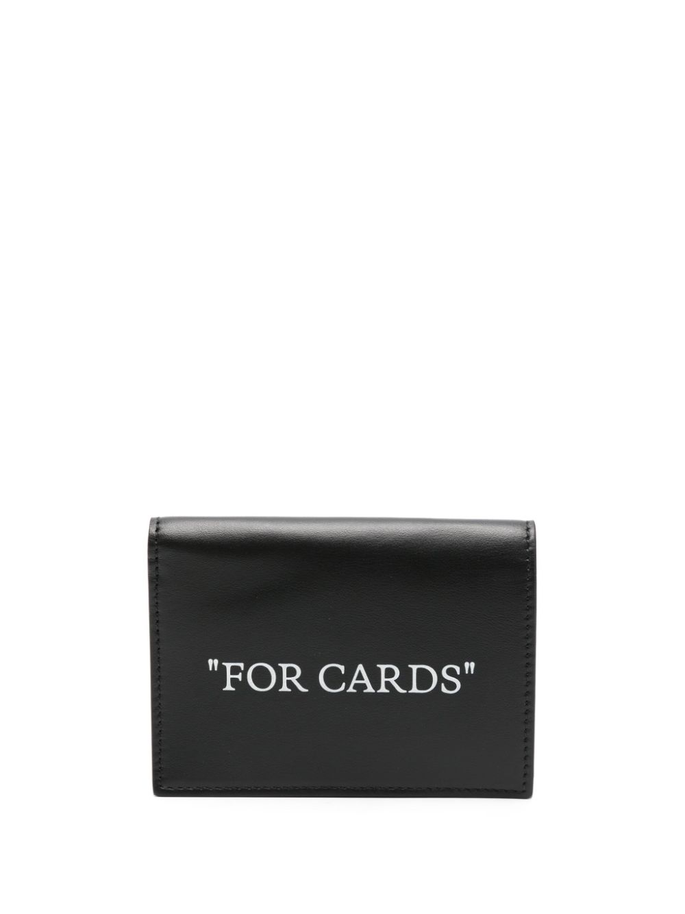 Off-White "For Cards" bi-fold wallet - Black von Off-White