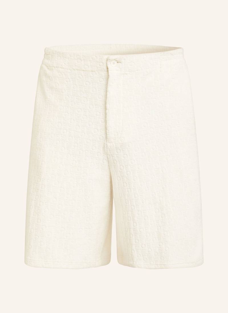 Off-White Frotteeshorts weiss von Off-White