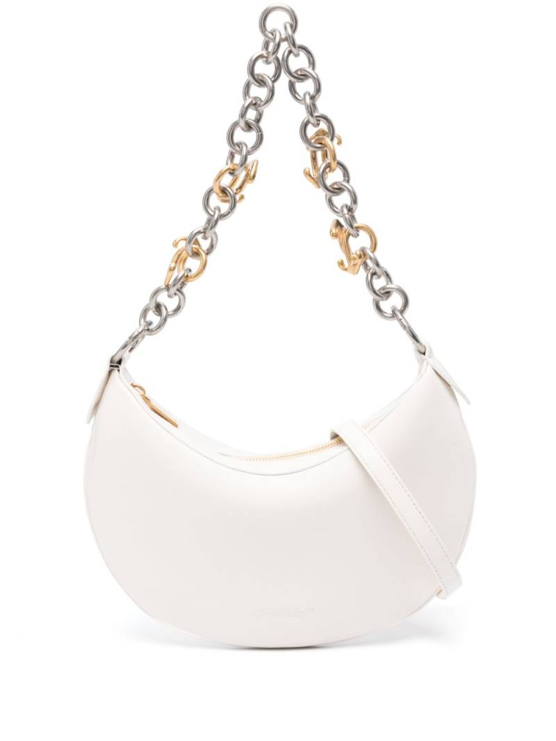 Off-White Hemisphere leather shoulder bag - Neutrals von Off-White