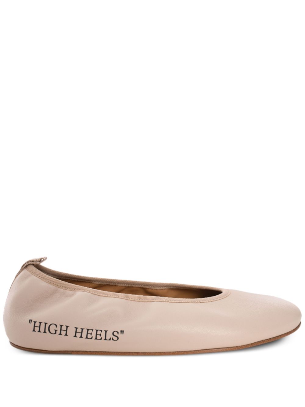 Off-White High Heels ballerina shoes - Neutrals von Off-White