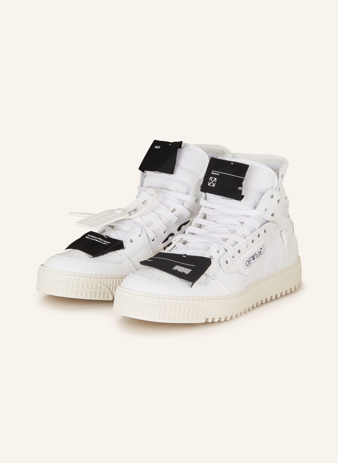 Off-White Hightop-Sneaker 3.0 Off-Court weiss von Off-White