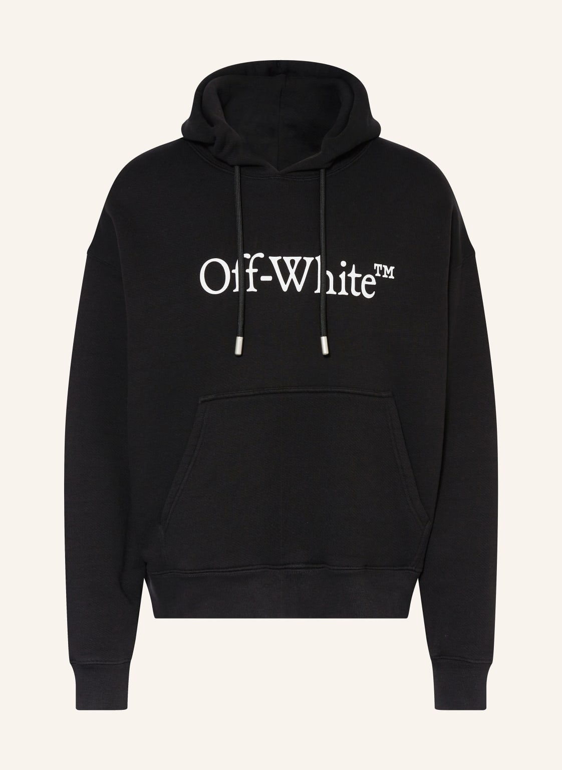 Off-White Hoodie Big Bookish schwarz von Off-White