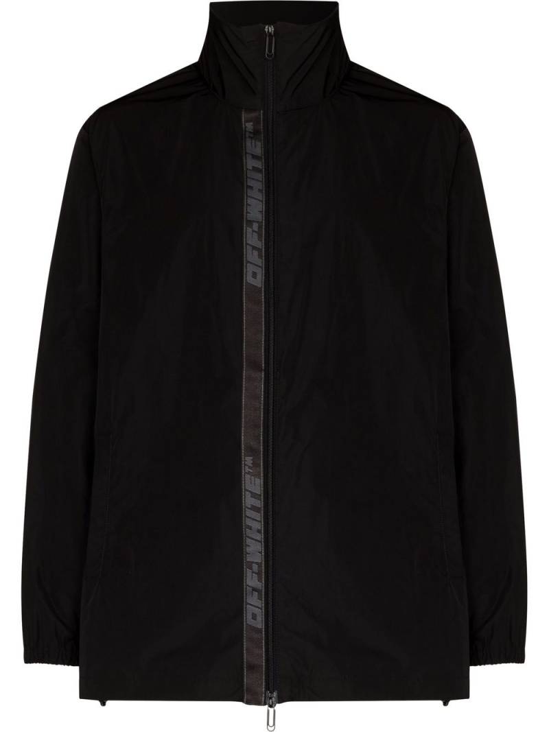 Off-White Industrial-strap lightweight jacket - Black von Off-White