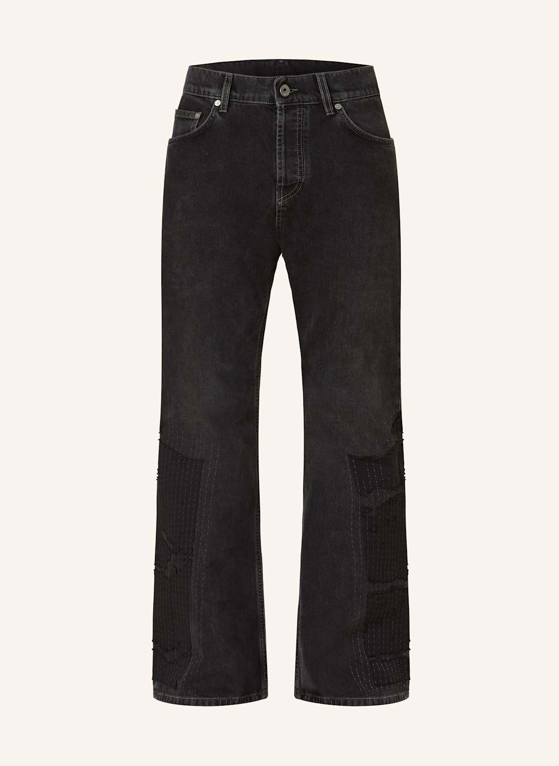 Off-White Jeans Flared Fit schwarz Off-White Jeans Flared Fit schwarz von Off-White