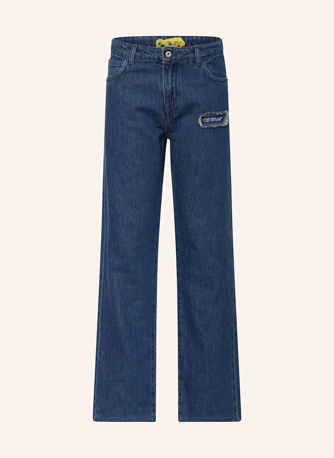 Off-White Jeans Straight Fit blau Off-White Jeans Straight Fit blau von Off-White