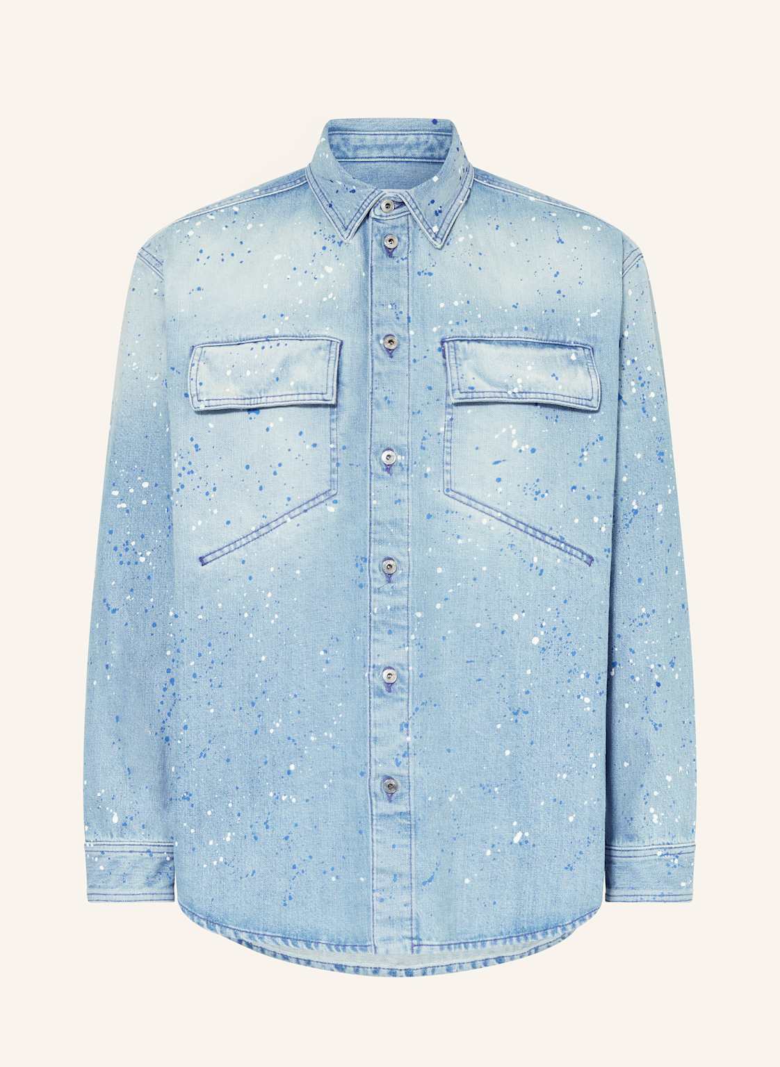 Off-White Jeanshemd Comfort Fit blau Off-White Jeanshemd Comfort Fit blau von Off-White