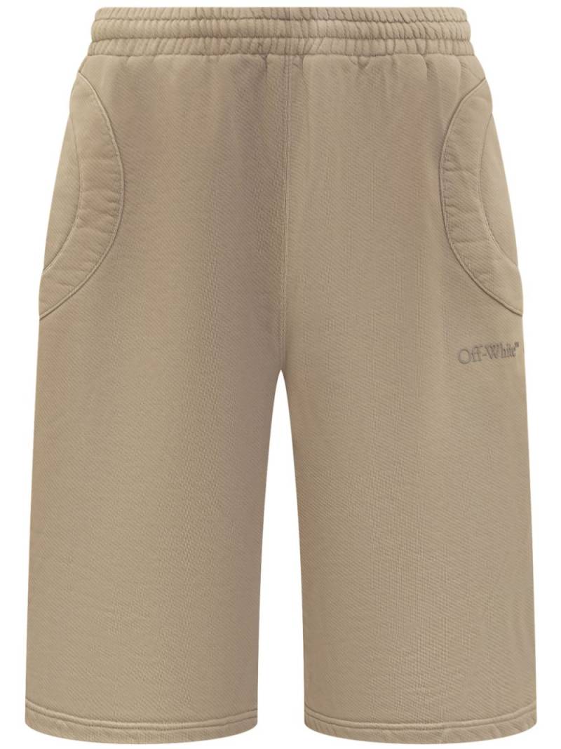 Off-White Laundry shorts - Neutrals von Off-White