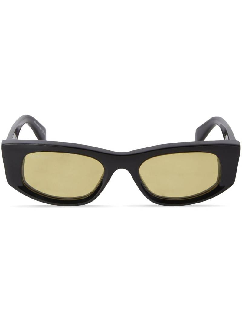 Off-White Eyewear Matera rectangle-frame sunglasses - Black von Off-White Eyewear