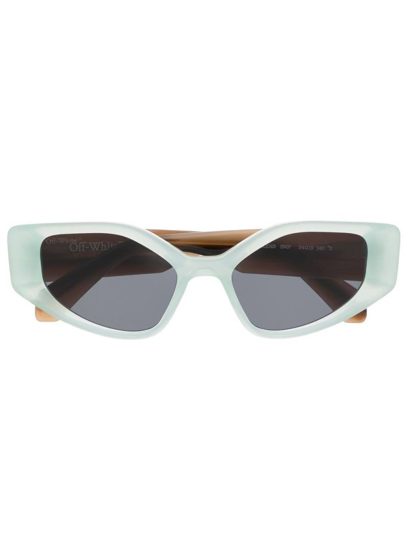 Off-White Eyewear Memphis cat-eye sunglasses - Blue von Off-White Eyewear