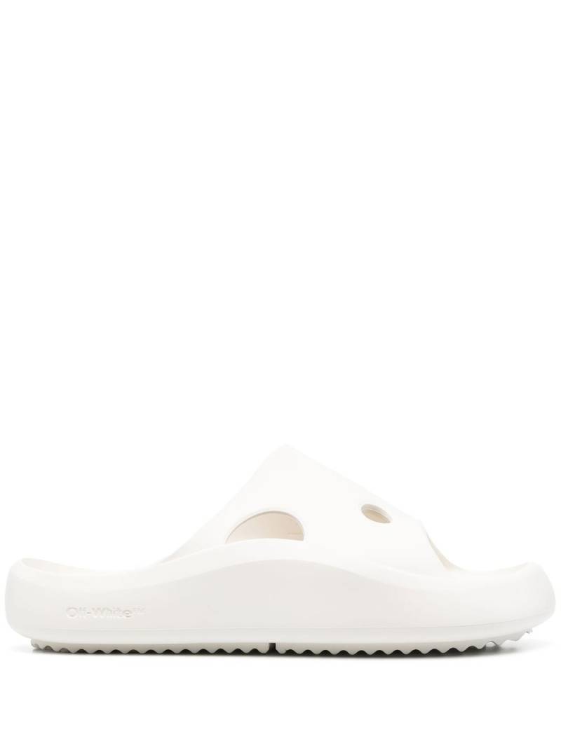 Off-White Meteor cut-out slides von Off-White