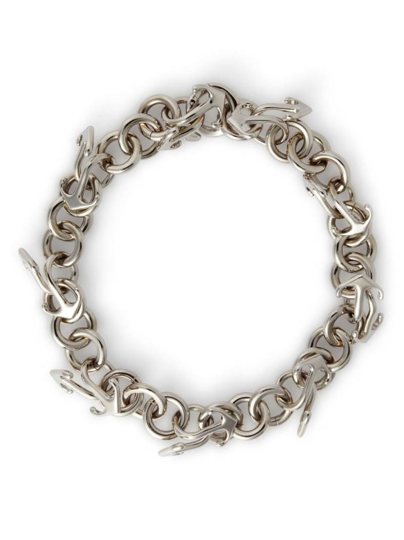 Off-White Mixed chain necklace - Silver von Off-White