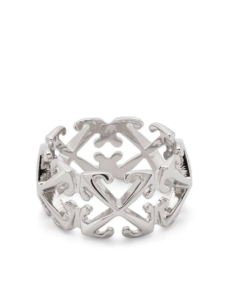 Off-White Multi-Arrow ring - Silver von Off-White