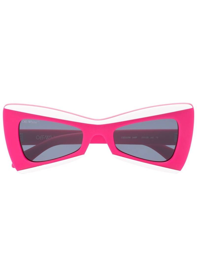 Off-White Eyewear Nashville cat-eye sunglasses - Pink von Off-White Eyewear