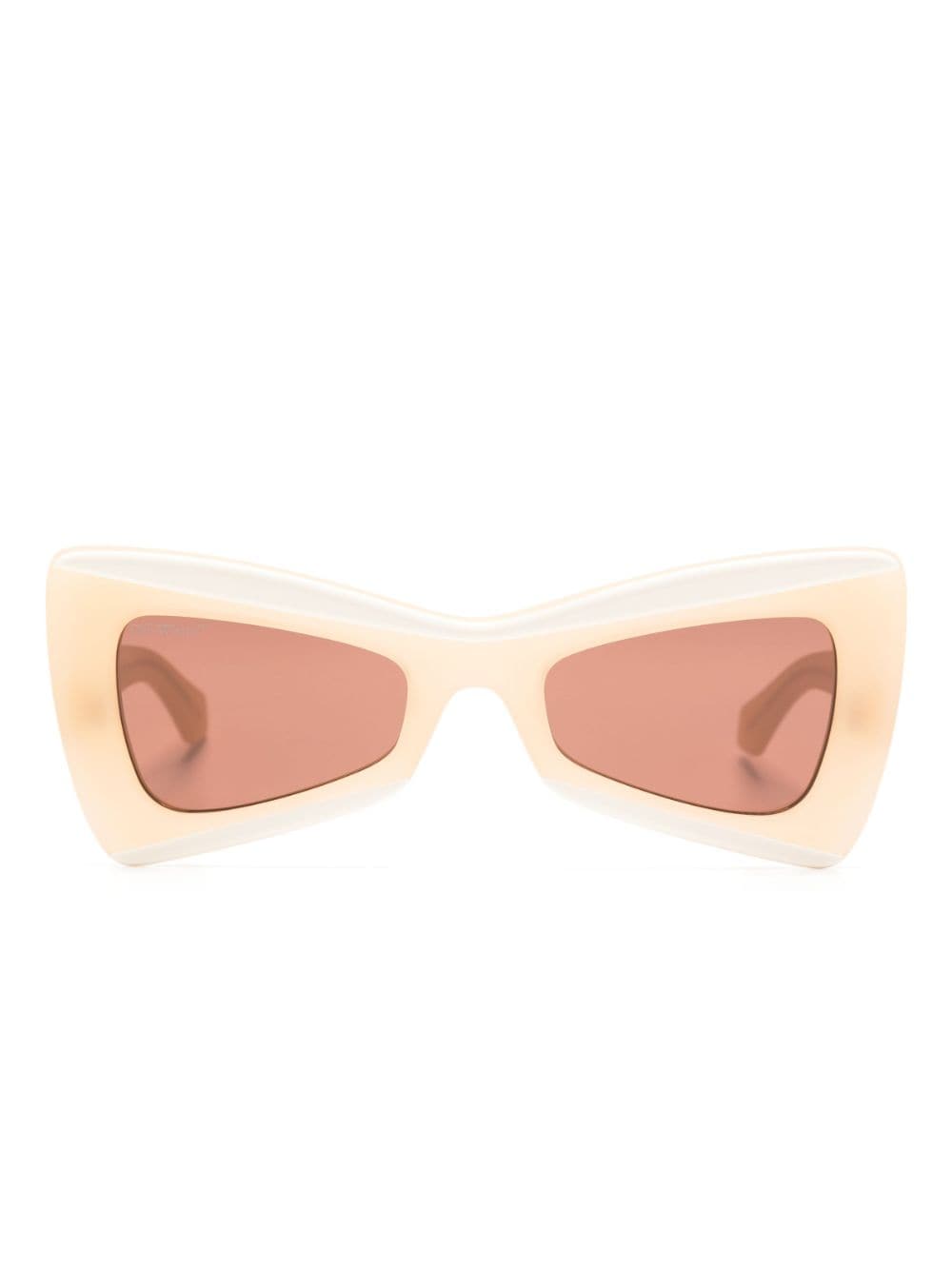 Off-White Eyewear Nashville geometric sunglasses - Neutrals von Off-White Eyewear