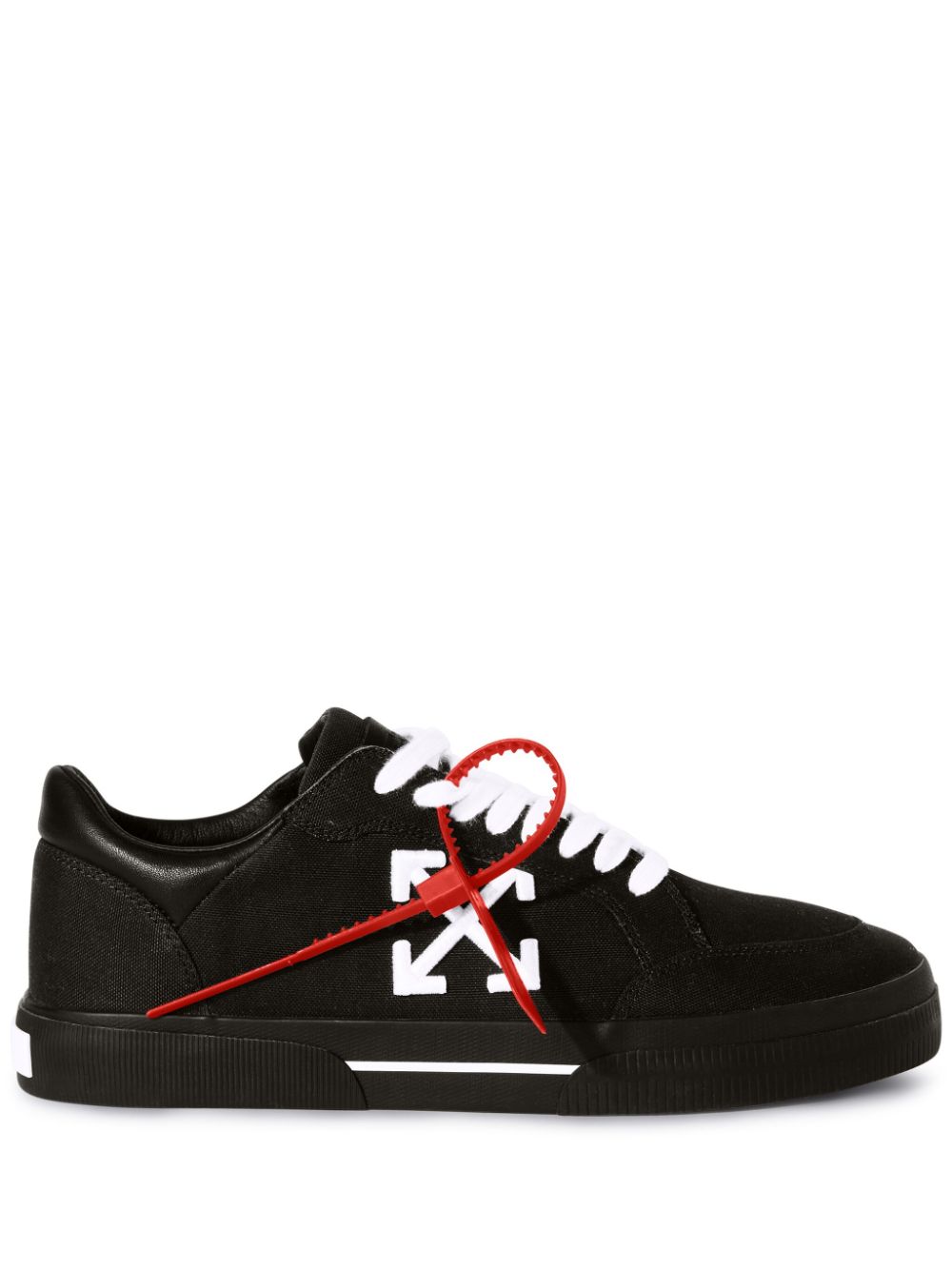 Off-White New Low Vulcanized sneakers - Black von Off-White