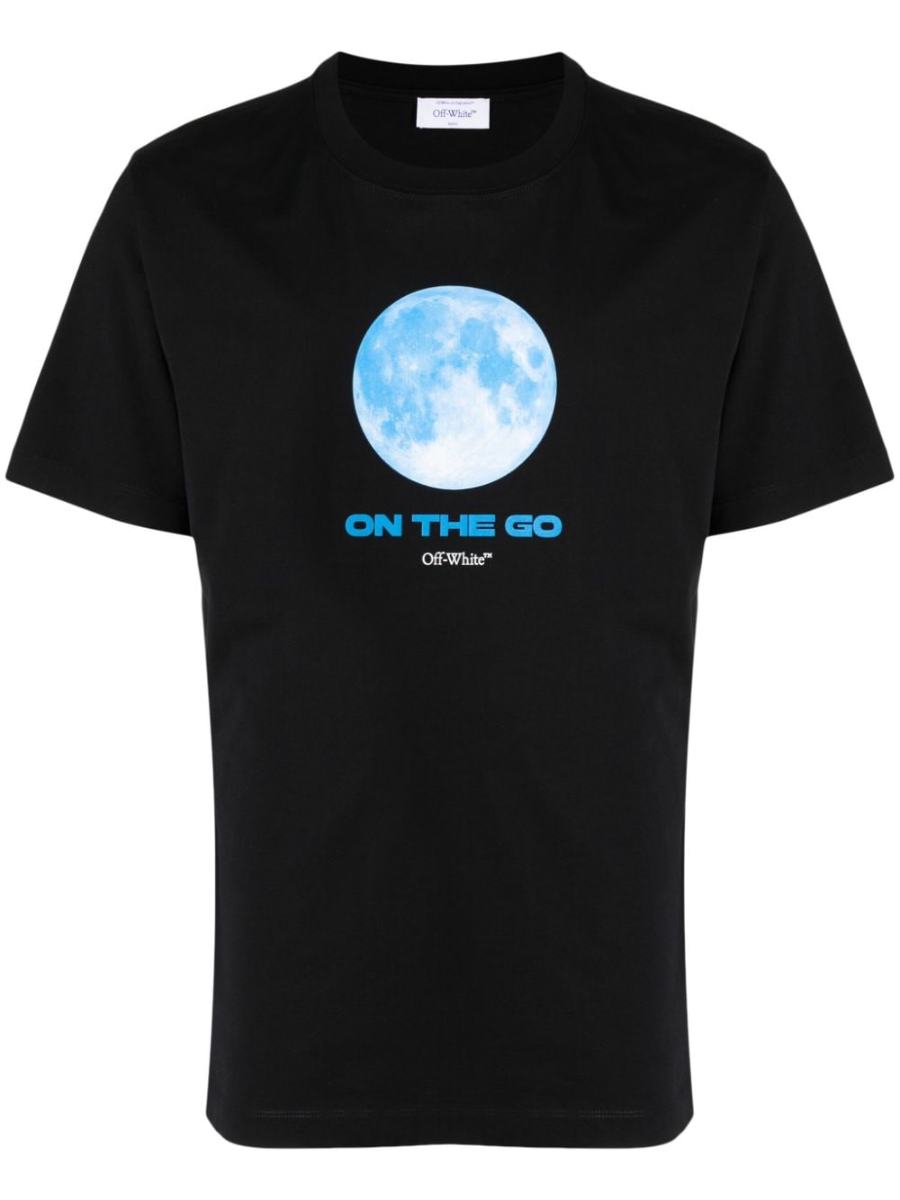 Off-White On The Go Moon cotton T-shirt - Black von Off-White