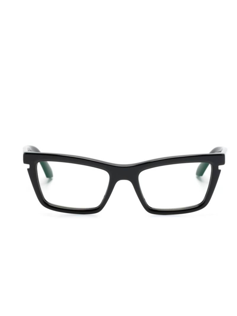 Off-White Eyewear Optical Style 50 butterfly-frame glasses - Black von Off-White Eyewear