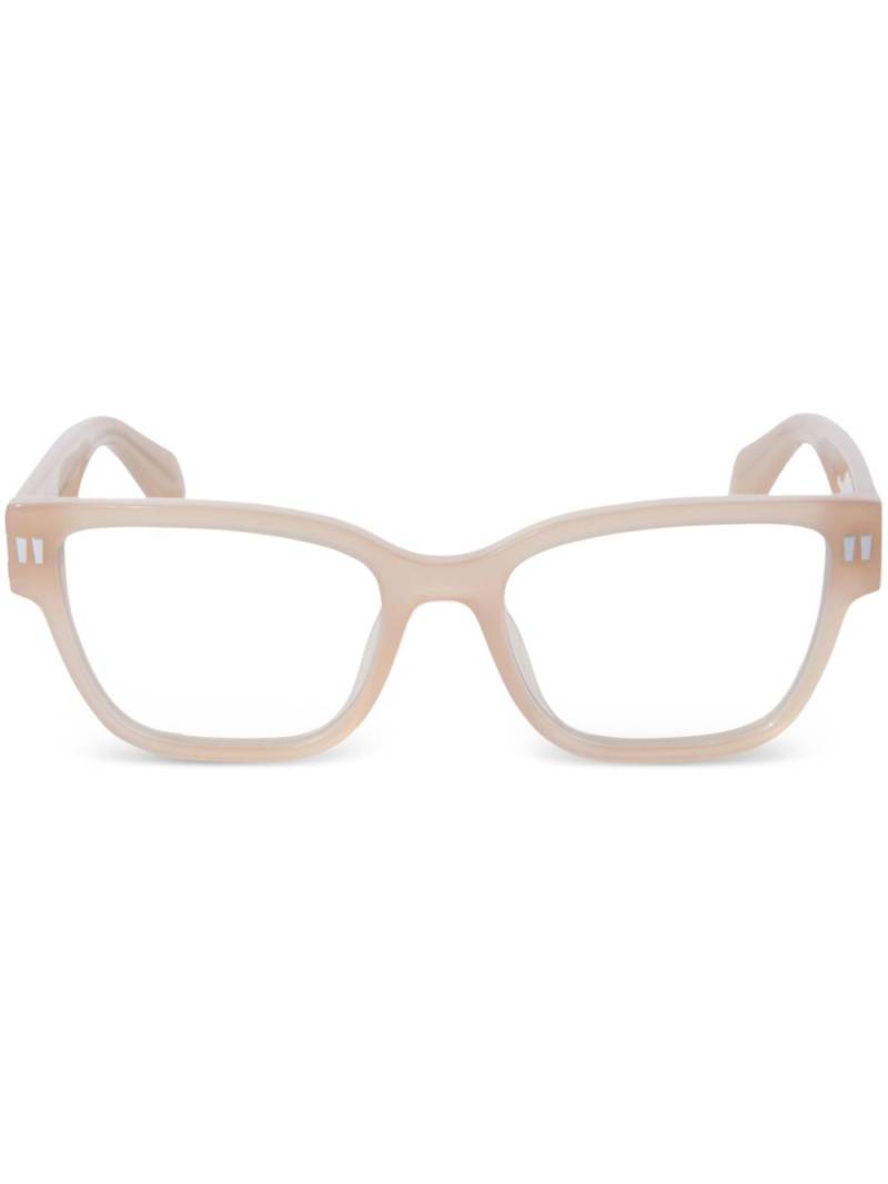 Off-White Eyewear Optical Style 56 glasses - Neutrals von Off-White Eyewear