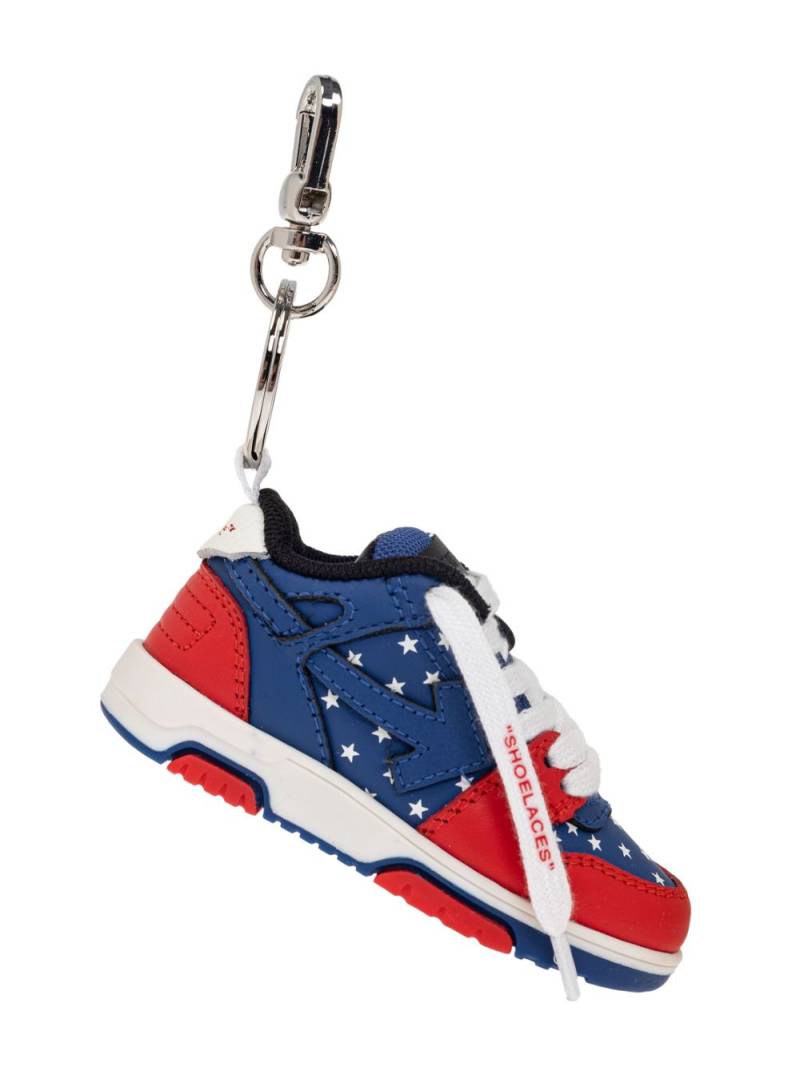 Off-White Out Of Office Sneaker keyring - Red von Off-White