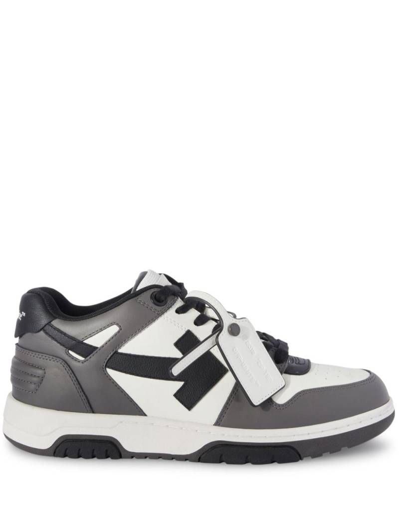 Off-White Out Of Office leather sneakers - Grey von Off-White